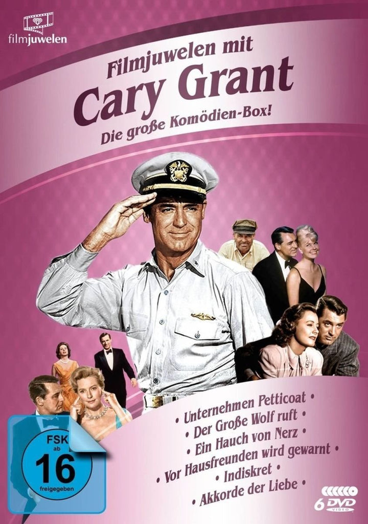 Cary Grant Box [6 DVDs], DVD