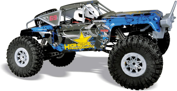 Amewi Double Bridge Brushed 1:10 RC Modellauto Elektro Crawler Allradantrieb (4WD) RtR 2,4GHz inkl.,
