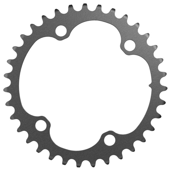 Sram Unisex – Erwachsene Road Rival 107 Bcd Kettenblatt, Grau, 2x12