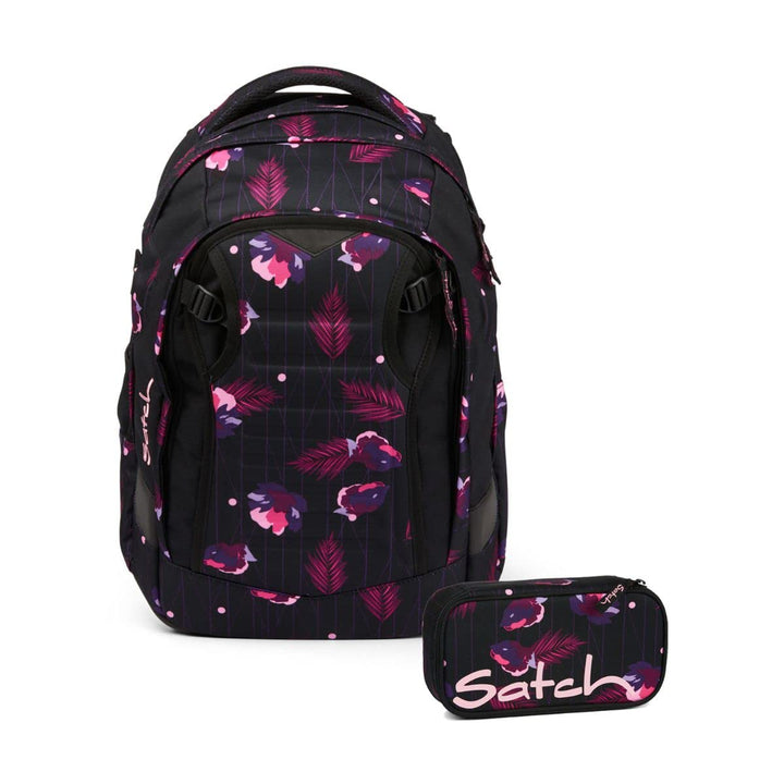 satch Match Schulrucksack Set 2tlg. mit Schlamperbox Mystic Nights, Mystic Nights