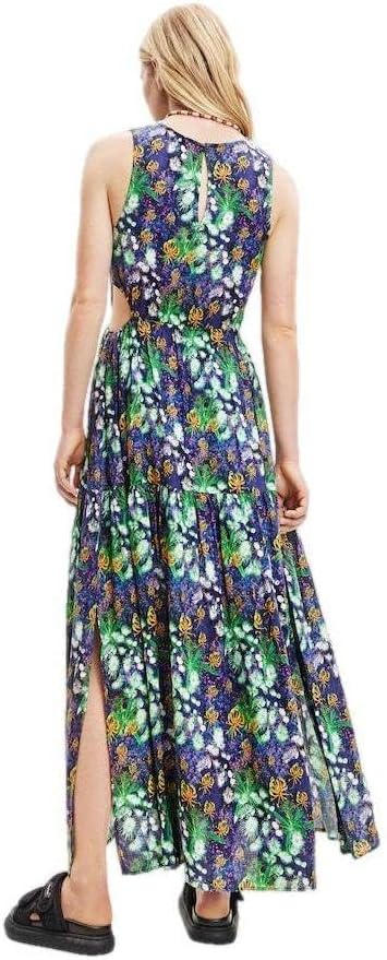 Desigual Damen Dress XS Blau, XS Blau