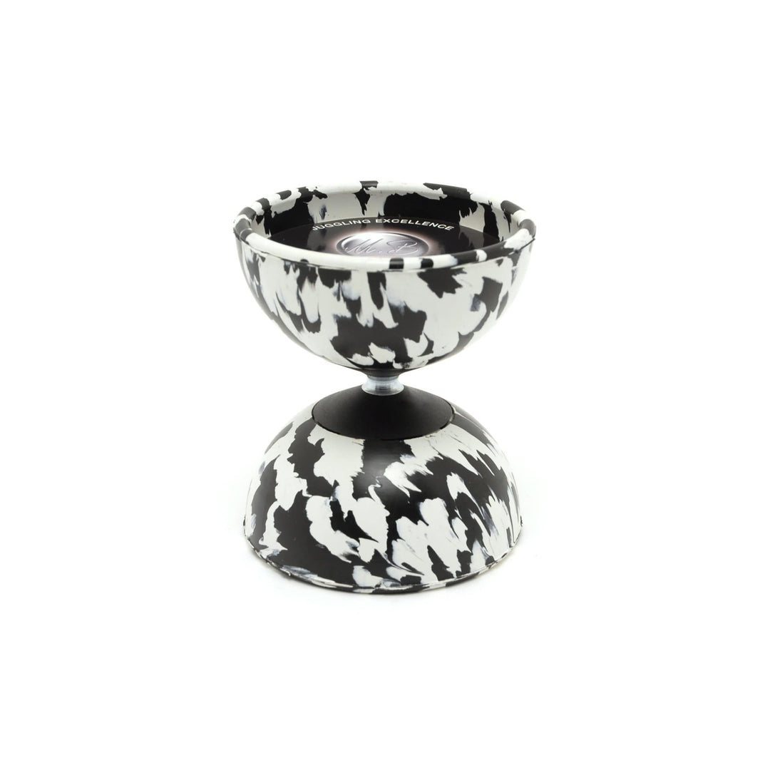 Mister Babache JDAM_GWeiss / Schwarz Diabolo Harlekin Medium, Weiss Weiss / Schwarz No size, Wei