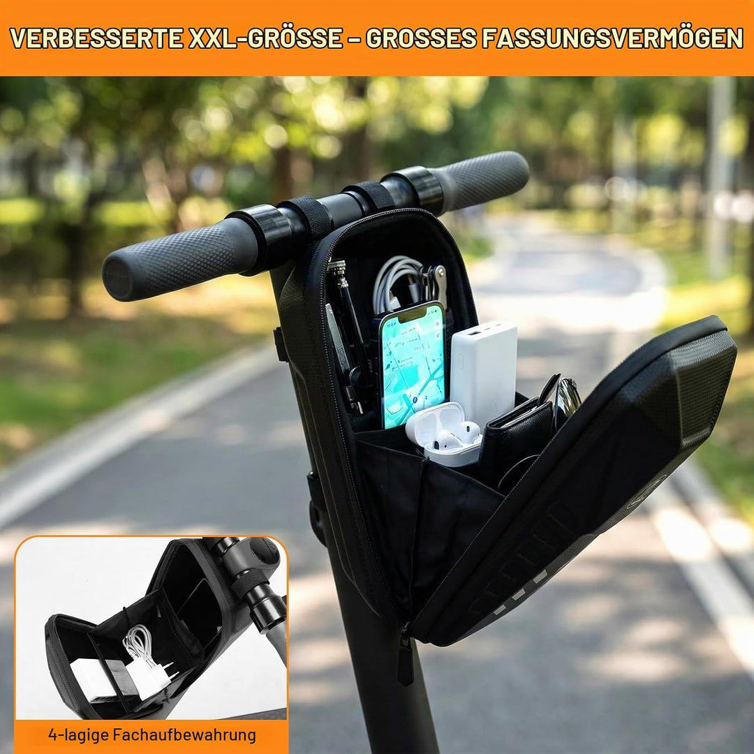 TLGREEN E Scooter Tasche, 3L/4L Grosse Kapazität Roller Tasche, Lenkertasche für Elektroroller wasse