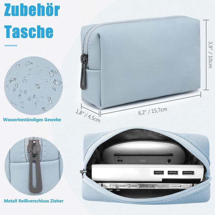 HYZUO 13,3-14 Zoll Laptop Hülle Laptophülle mit Standfunktion für MacBook Pro 14 M4/M3/M2/M1 Pro/Max