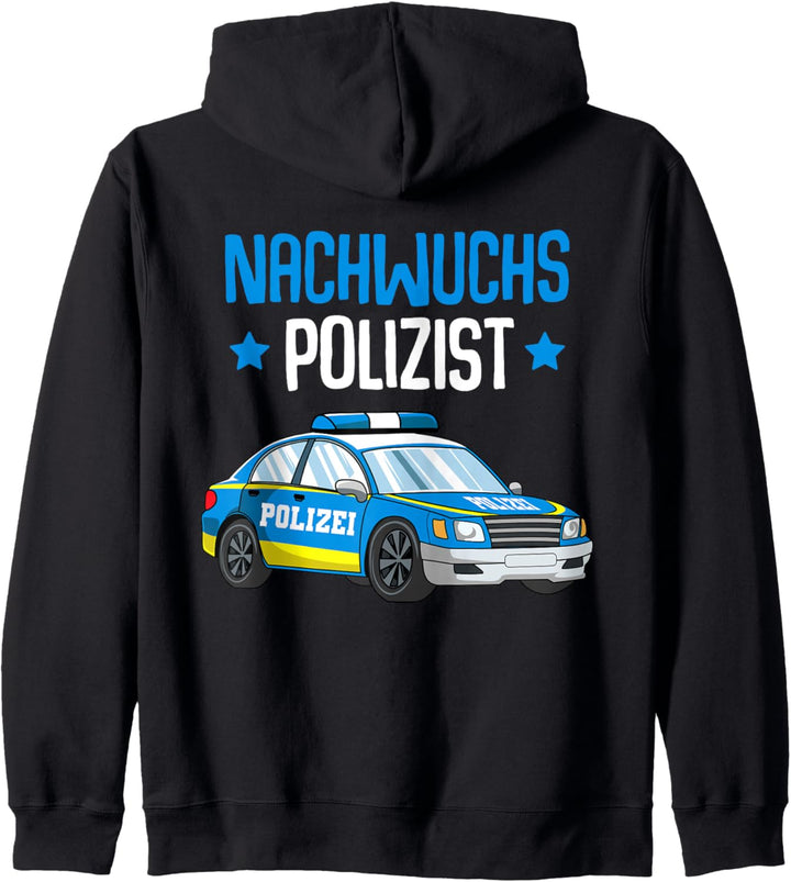 Nachwuchs Polizist Polizei Kinder Junge Kapuzenjacke