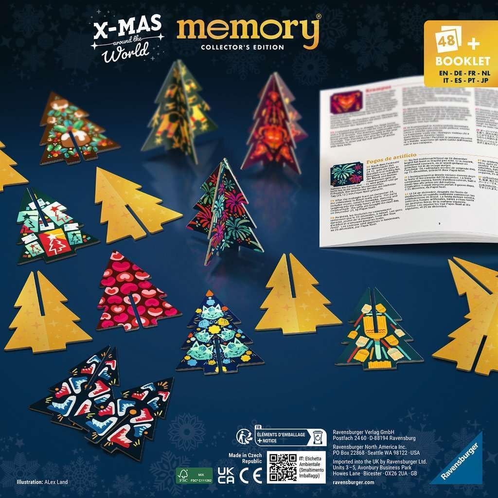 Ravensburger 22350 Collector's memory® Weihnachten - Das weltbekannte Gedächtnisspiel mit Weihnachts