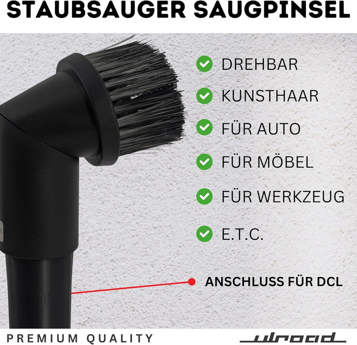 Staubsaugerdüse Möbelbürste passend für Makita DCL DCL184 DCL280 DCL180 DCL286 DCL286F DCL281F DCL28