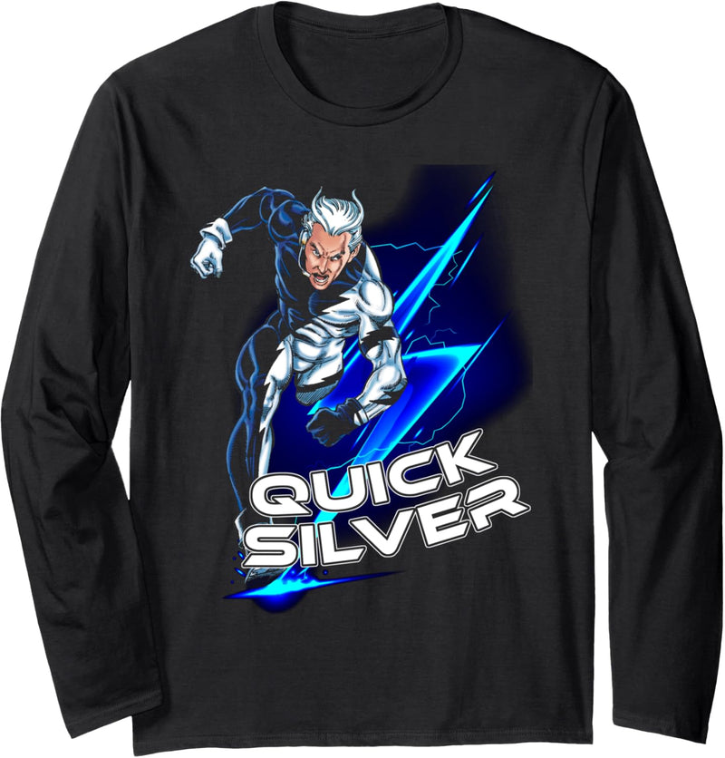 Marvel X-Men Quicksilver Speeding Sprint Langarmshirt