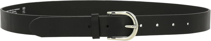 FASHIONGEN - Damengürtel aus pflanzlich gegerbtem Vollnarbenleder, 3 cm breiter ledergürtel, Damengü