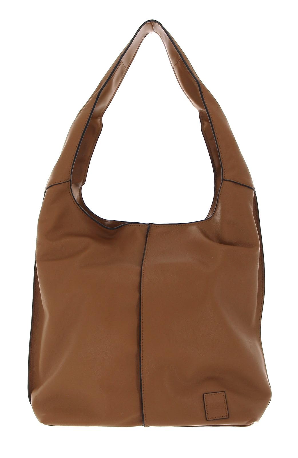 FREDsBRUDER Damen Tasche Schultertasche Shopper Umhängetasche Schultertasche Logoschriftzug Glattled