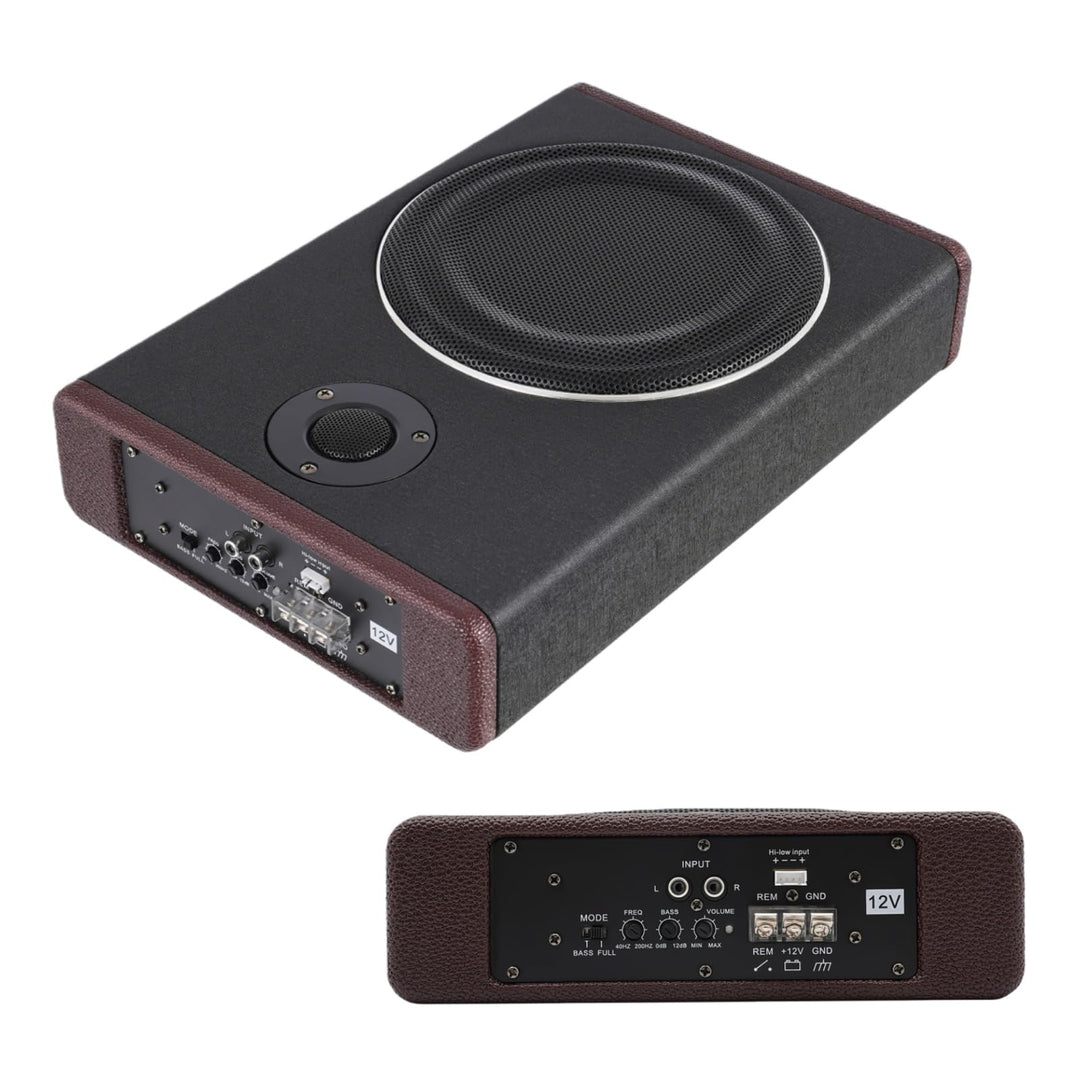 8-Zoll Auto Subwoofer Aktiv Untersitz, 600W 12V Car-Audio-Modifizierter mit Hohen Aktivlautsprechern