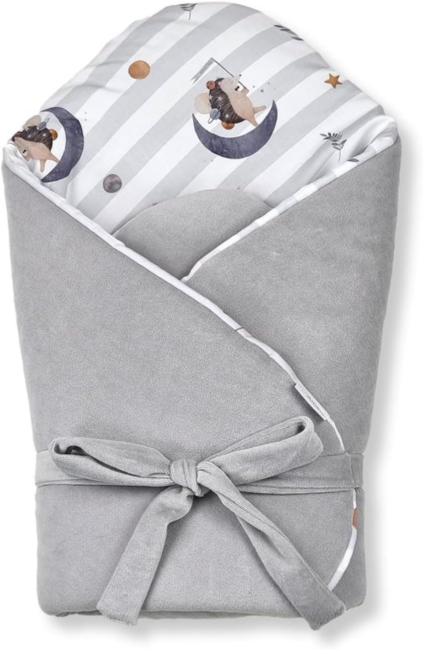 Albero Mio Baby Pucksack Baby Pucktuch | Grösse: 75 x 75 cm | Kordelzug | Sicher für Babys | 100% Ba