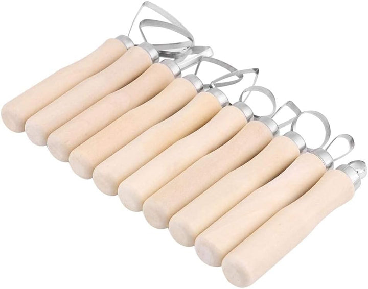 10 stücke Keramik Werkzeug Set Ton Sculpting Werkzeuge Keramik DIY Modellierung Werkzeuge Set Zubehö