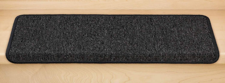Metzker Stufenmatten Ariston kombinierbar mit Teppich Läufer Anthrazit Rechteckig 15er Set Stufenmat