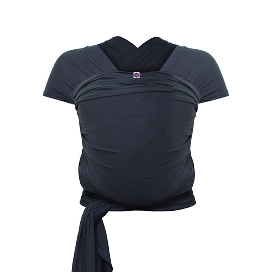 Izmi Wickeltuch, aus weichem Bambus, ideal für Neugeborene, Schiefer slate 1 Stück (1er Pack), slate