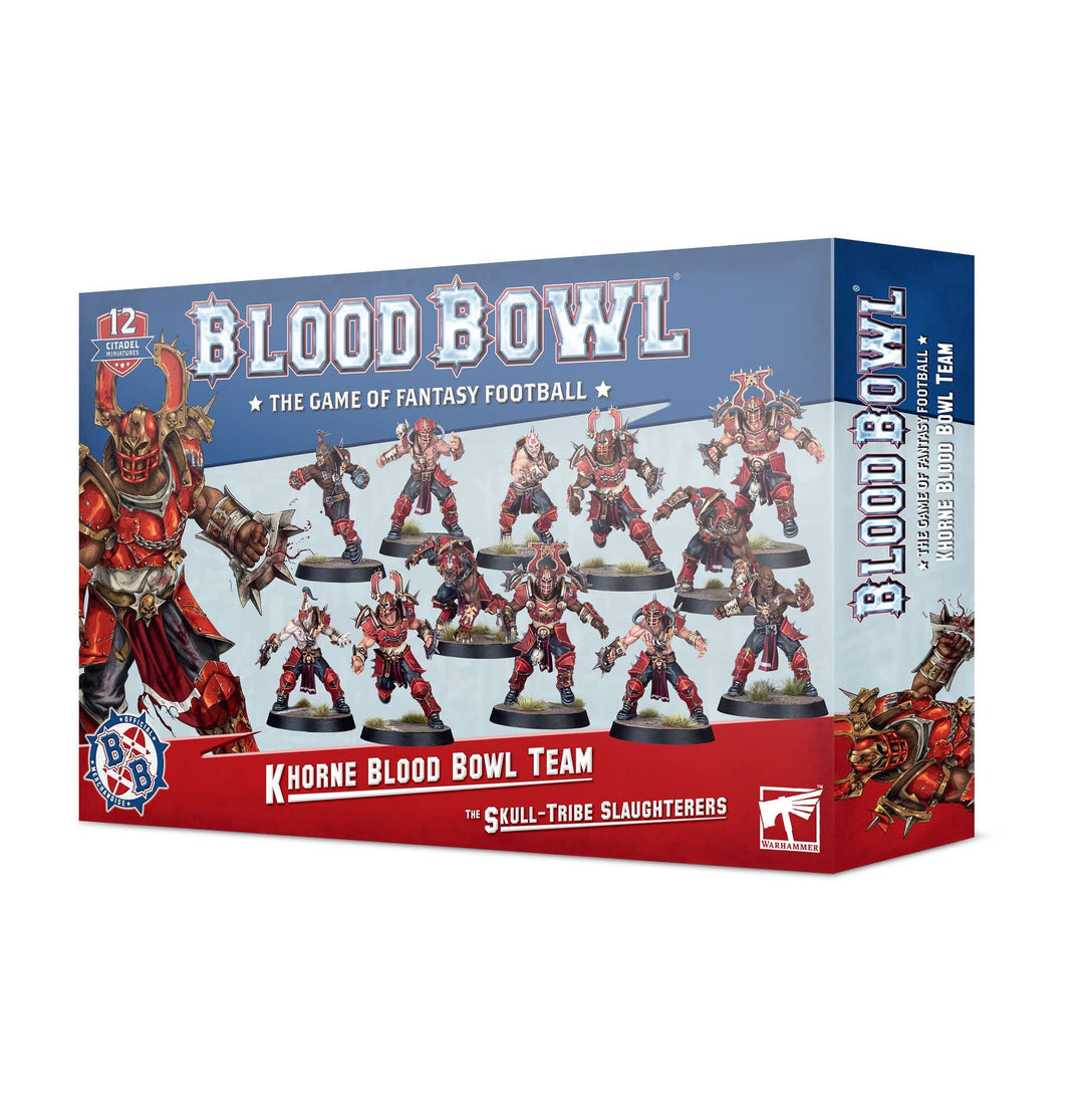 Blood Bowl - Team Khorne : Skull-Tribe Slaughterers
