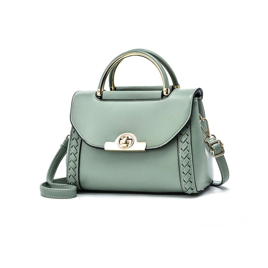 NICOLE &amp; DORIS Damen Handtasche Klein Umhängetasche PU Leder Handtaschen Elegante Schultertasche Cro