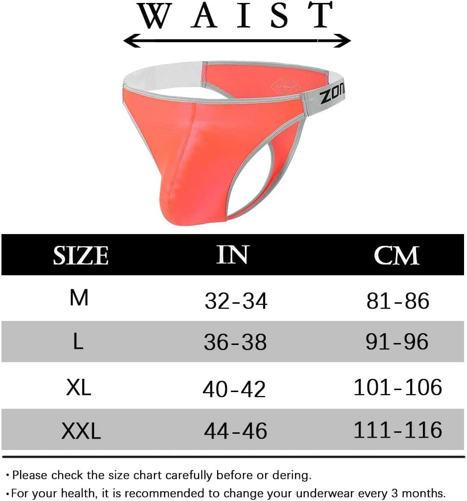 BIATWOWR Herren String Tanga Sexy Slips Unterwäsche Männer mit Weichem und Bequemem Stoff Viel Platz