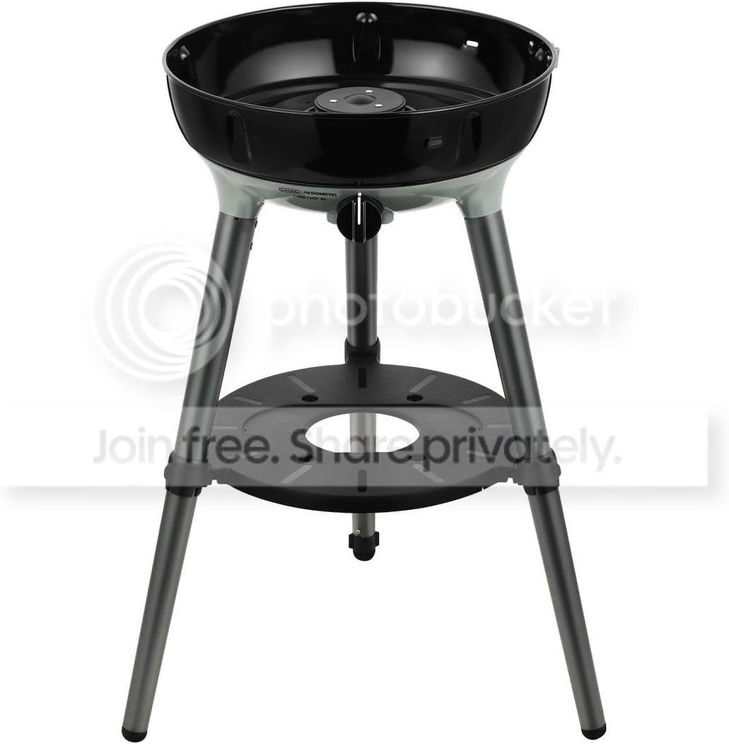 CADAC - Carri Chef 40 BBQ - 50mbar - Stahl - Kunststoff - Gas Barbecue Grill2Braai Combo 50mbar, Gri