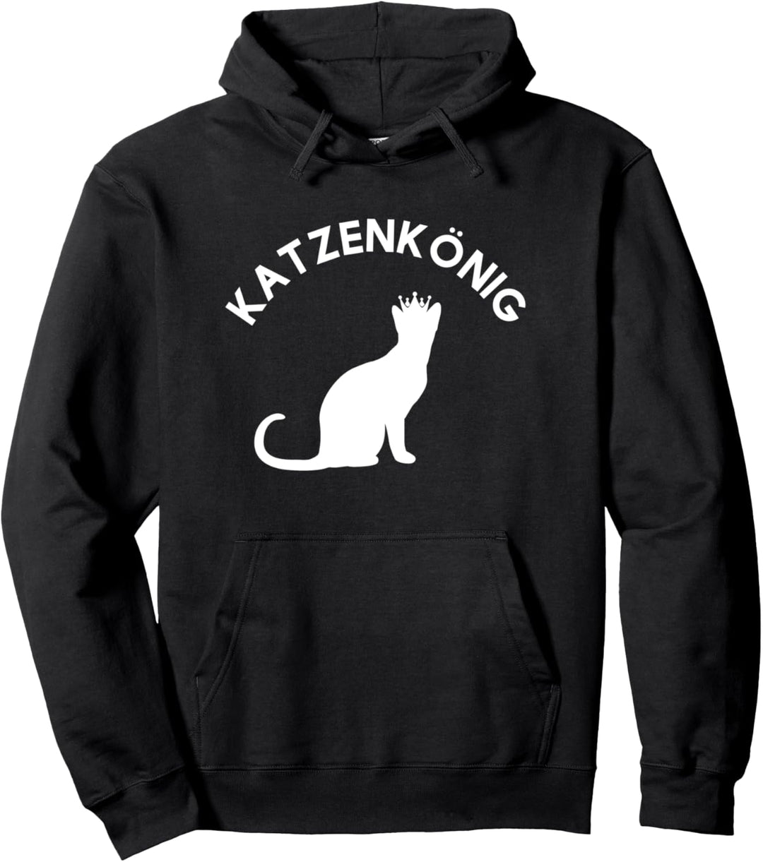 Katzenkönig Strafrecht Klassiker - Witziges Jura Pullover Hoodie