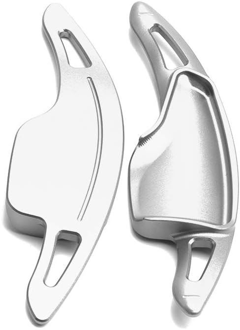 HIBEYO 2PCS Metall Ersatzsatz Lenkräder Schaltwippen für Chevy Chevrolet Camaro 2016-2019, C7 Corvet