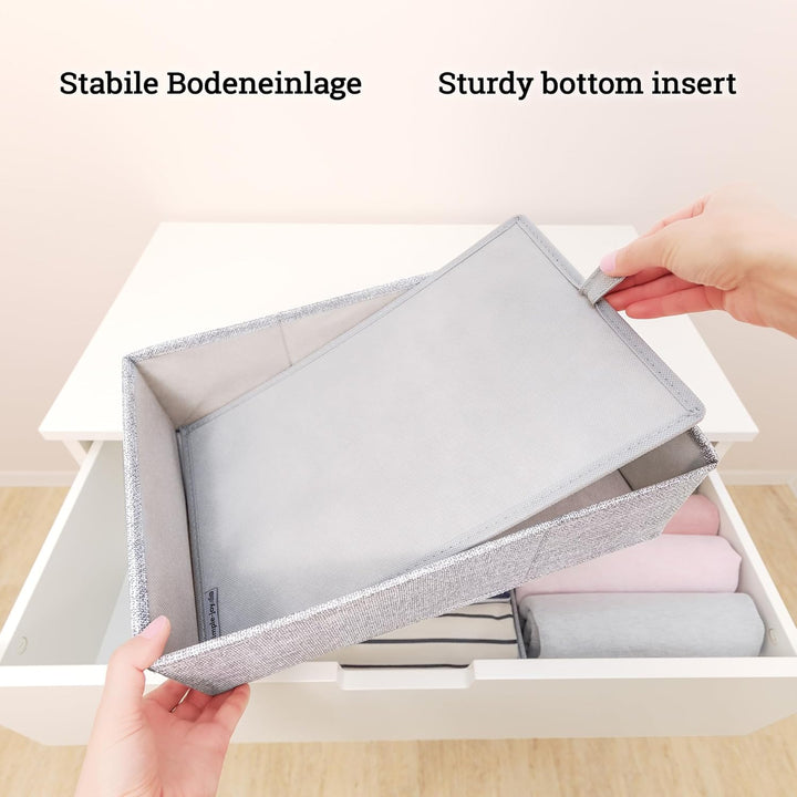 SIMPLE JOY® Schubladen Ordnungsystem Boxen für Ikea (NORDLI (3 Fächer)), NORDLI (3 Fächer)