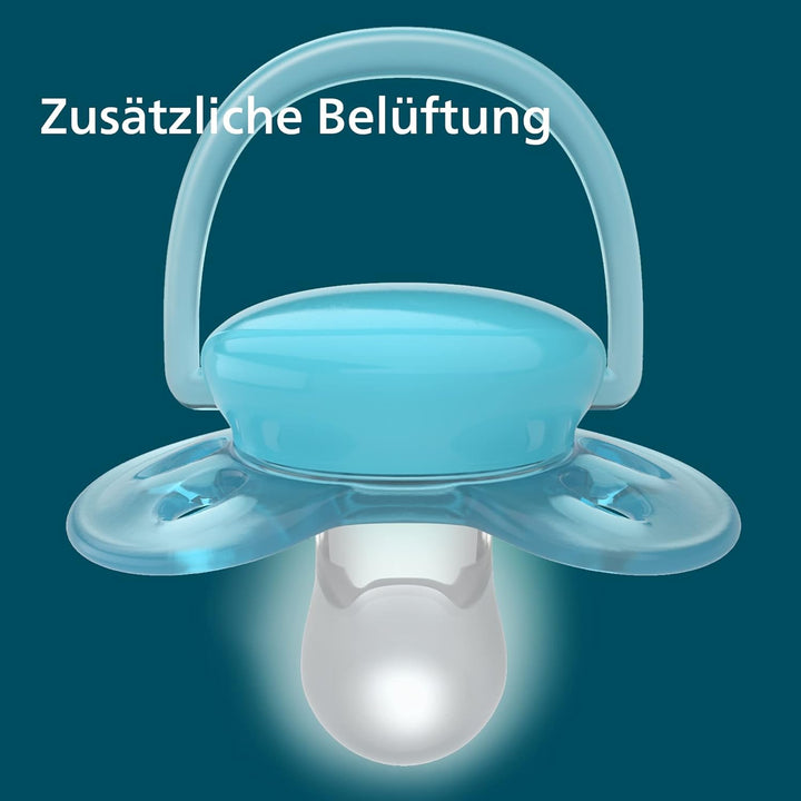 Philips AVENT Ultra Soft Schnuller, 2er-Pack – BPA-freier Schnuller für Babys von 6 bis 18 Monaten,