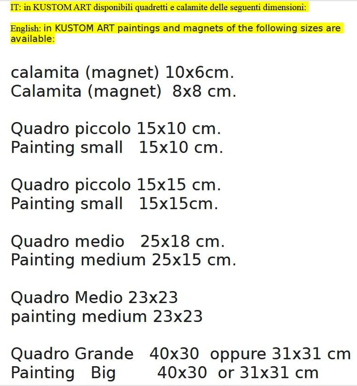 KUSTOM ART 3 Bilder im Vintage-Stil, Bansky-Stil, aus Kollektion, Druck auf Holz, 25 x 18 cm