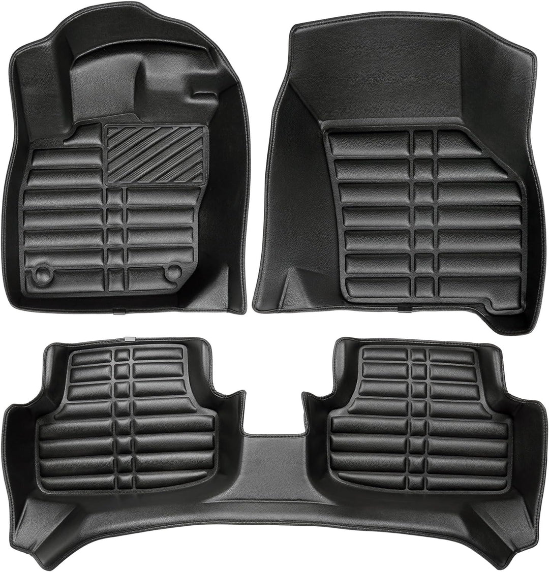 5D Premium Auto Fussmatten TPE Set Passend für Audi A3 Limousine (8Y) Baujahr ab 2020 I 100% Passgen