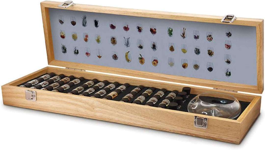 Pulltex Essenzen und Aromen Set für Wein Deluxe + Tastevin