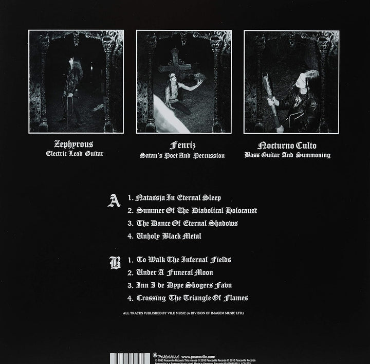 Under a Funeral Moon, Vinyl