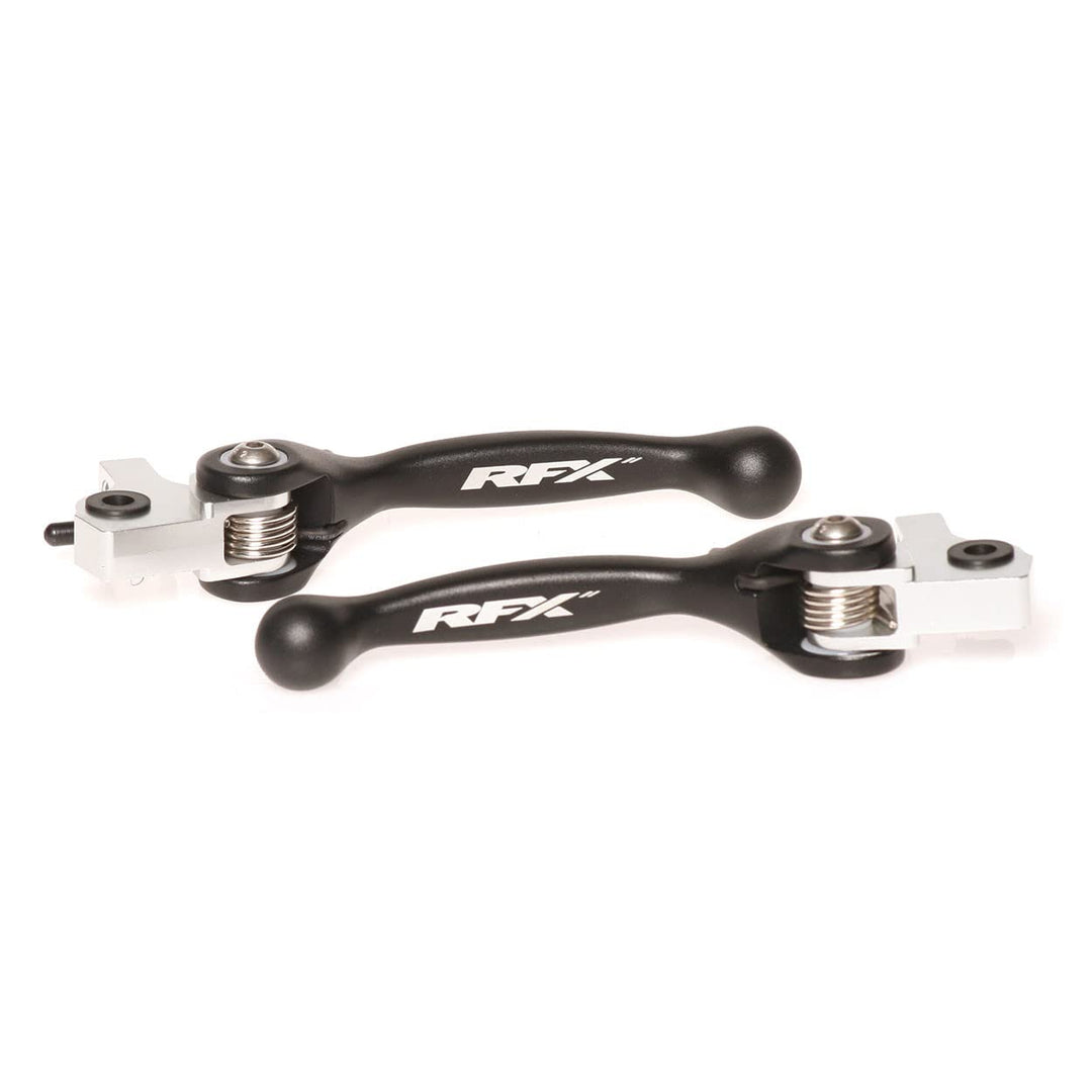 RFX Race Geschmiedetes flexibles Hebel-Set, Schwarz, AJP Trials All (nicht Sherco)