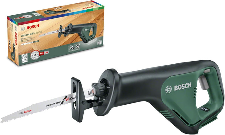 Bosch Akku Säbelsäge AdvancedRecip 18 (ohne Akku, 18 Volt System, im Karton) AdvancedRecip 18 I ohne