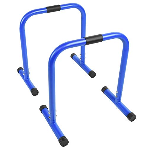 Dip Station Barren Push-up Stand Bar Fitness Parallettes Rutschsichere Griffe Street Workout Krafttr