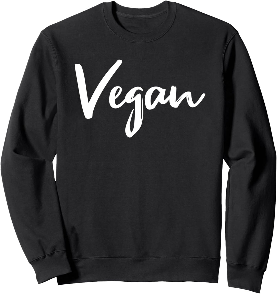 I Love Vegan Design Veganismus Veganer & Veganerin Sweatshirt