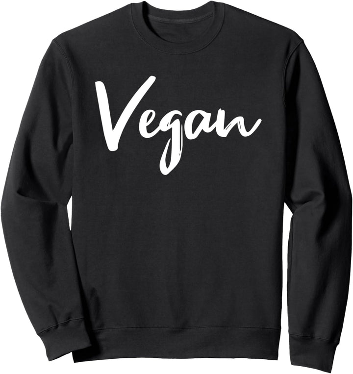 I Love Vegan Design Veganismus Veganer & Veganerin Sweatshirt