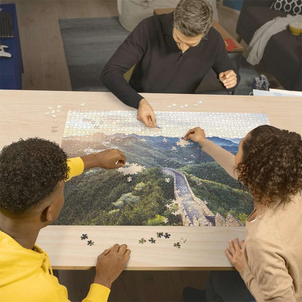 Ravensburger Puzzle 17114 - Chinesische Mauer im Sonnenlicht - 2000 Teile Puzzle für Kinder und Erwa