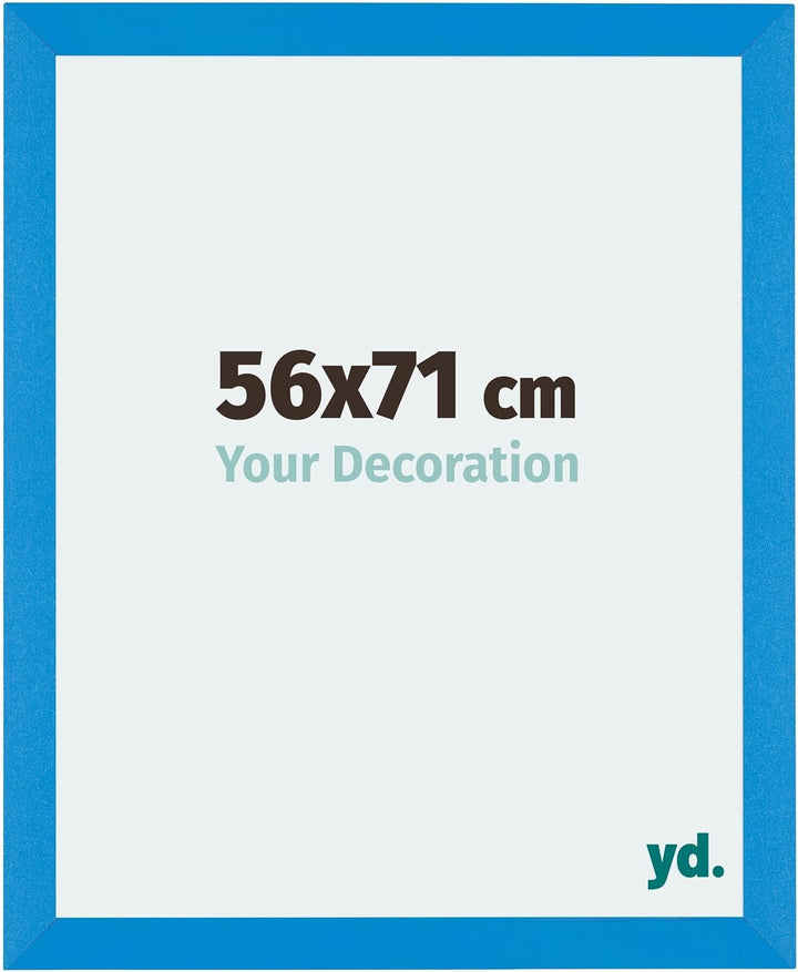 yd. Your Decoration - Bilderrahmen 56x71 cm - Bilderrahmen aus MDF mit Acrylglas - Antireflex - Ausg