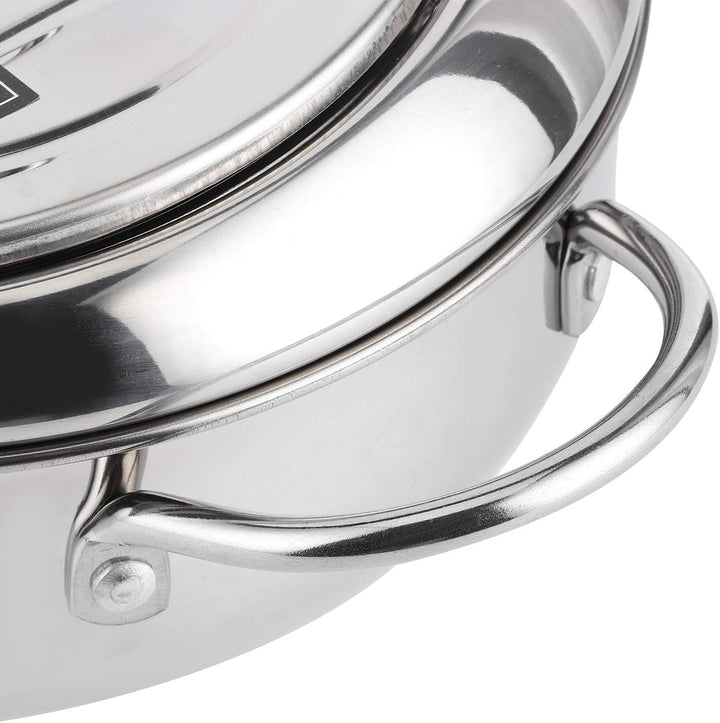 Friteuse, Brattopf Einfache Bedienung Japanischer Brattopf Präzise Steuerung für Koch für die Küche(