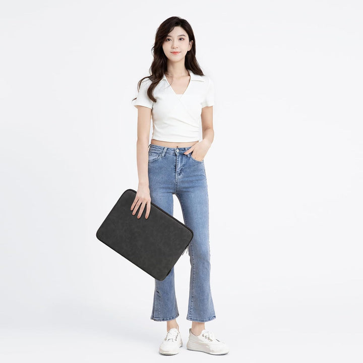 DOMISO Laptoptasche 17 zoll Laptophülle 17 zoll Notebook Case Wasserdicht Stossfest Laptop Schutzhül