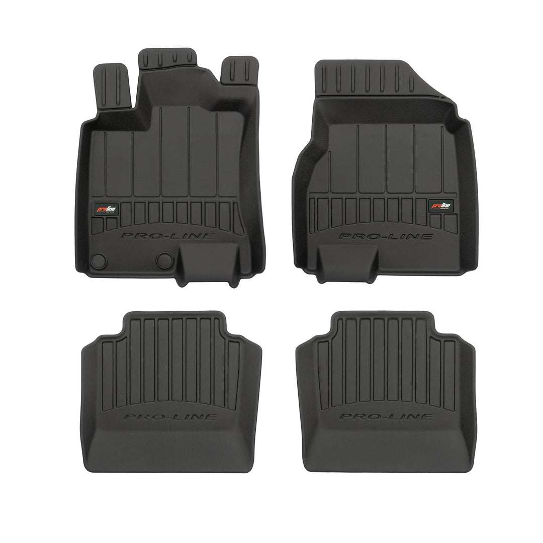 Frogum 3D407268 3D Pro-Line Auto Fussmatten Schwarz