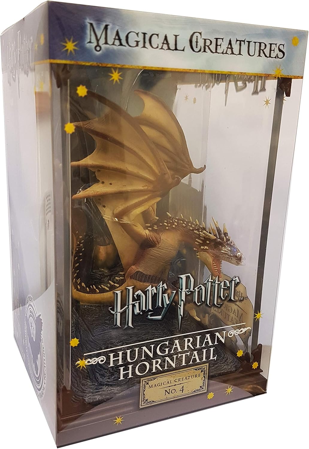 The Noble Collection - Magical Creatures Hungarian Horntail - Hand-Painted Magical Creature 