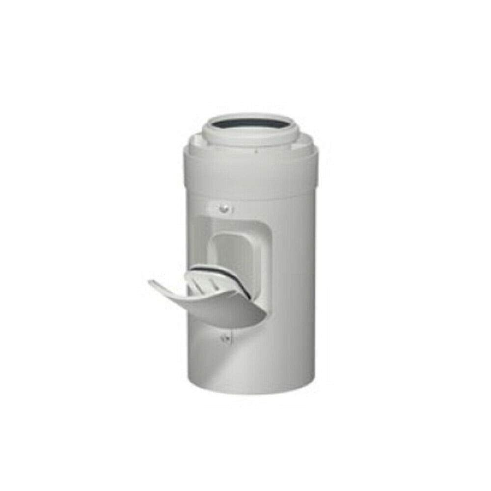 Viessmann Abgassystem konzentrisch AZ DN 80/125 Rohr (Revisions-Stück DN 80/125), Revisions-Stück DN