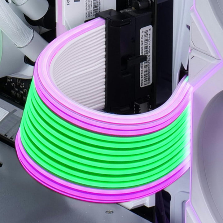 Lian Li Strimer Wireless 24-Pin RGB Verlängerungskabel – 132 adressierbare LEDs, kabelloser Controll