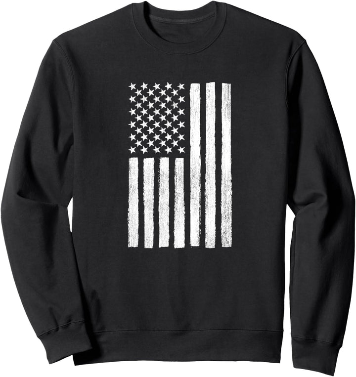 Americana American Flag Vertical Sweatshirt