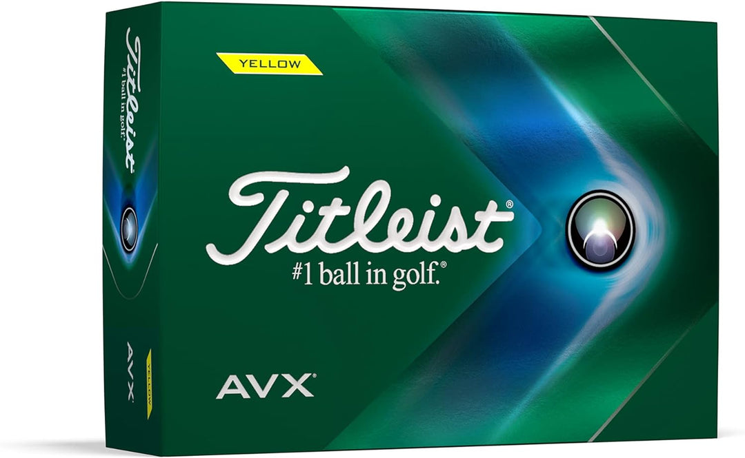 Titleist AVX Golfbälle, Gelb
