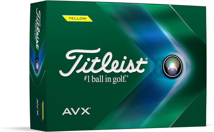 Titleist AVX Golfbälle, Gelb