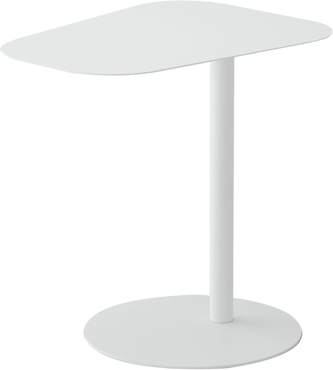 [en.casa] Beistelltisch Nastätten Gartentisch Couchtisch mit Metallgestell Sofatisch modernes Design