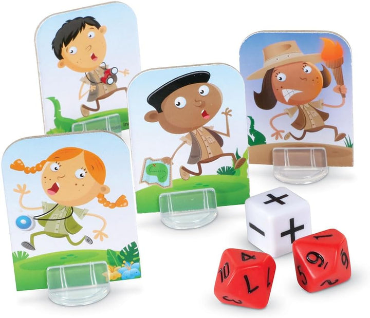 Learning Resources Maths Island Addition & Subtraktion Spiel, Lernspiele, Mathe-Spiele für 6-Jährige