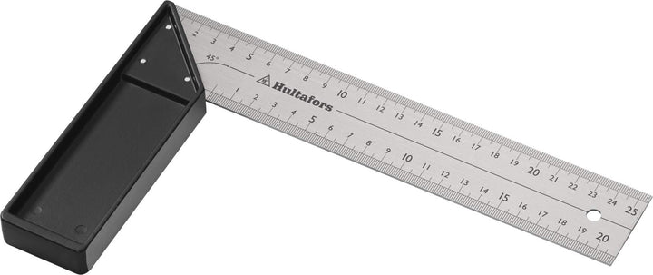 Hultafors Schreinerwinkel, 25 cm, 260103, Anschlagwinkel mit Klinge aus eloxiertem Aluminium, 25 cm